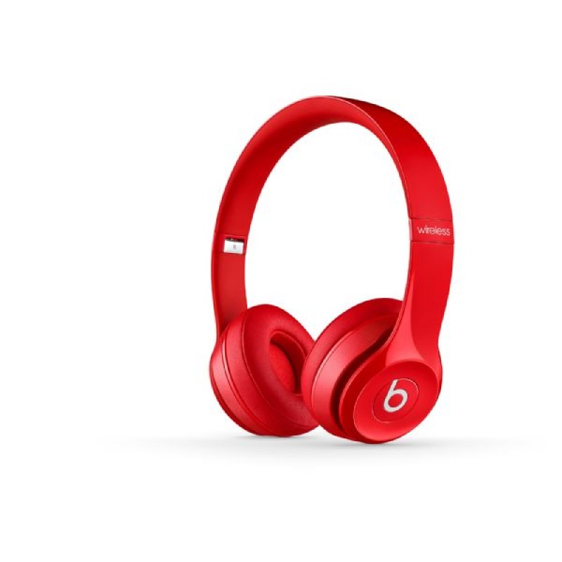 Beats Solo2 Wireless Red ขายหูฟัง หูฟังแฟชั่น หูฟังแนะนำ soundswells.com  หูฟังบลูทูธ
