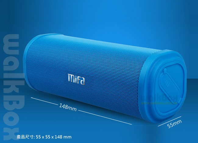MIFA F5 Blue ลำโพงราคาถูก ลำโพงเสียงดี ลำโพงพกพา ลำโพงไร้สาย ขายหู